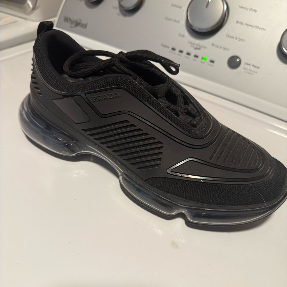 Prada Black Athletic Shoes